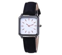ROSSOM Men Watch Retro Women Watch Simplicity Square Quartz Wristwatch Leather Lady Best Selling Products Offers Sale Brand Fashion Clock