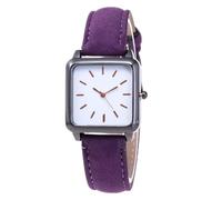 ROSSOM Men Watch Retro Women Watch Simplicity Square Quartz Wristwatch Leather Lady Best Selling Products Offers Sale Brand Fashion Clock