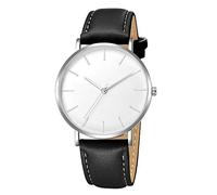 ROSSOM Men Watch Sports Watch For Men Luxury Brand Famous Alloy Case Synthetic Leather Analog Quartz