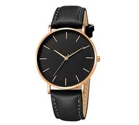 ROSSOM Men Watch Sports Watch For Men Luxury Brand Famous Case Synthetic Leather Analog Quartz