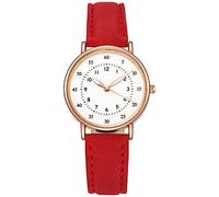 ROSSOM Men Watch Women Watches Top Brand Luxury Fashion Ladies Watch Frosted Leather Watch Women Female Quartz Wristwatches