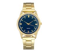 ROSSOM Orologio da uomo Orologi al quarzo da uomo d'affari di lusso Quadrante rotondo in acciaio inossidabile Orologio casual Orologio da polso maschile 2023 Orologi classici moderni