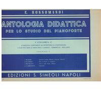 Rossomandi: Antologia Didattica Per Lo Studio Del Pianoforte Categoria C Fasc V