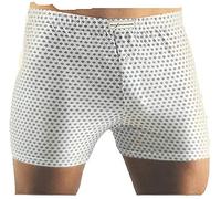 ROSSOPORPORA Boxer C/Bottone Elastico Interno Bianco con Stampa 3 Pezzi (2XL/7)