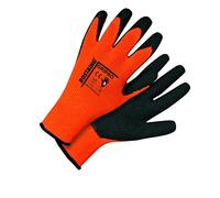 Rostaing gripro/IT11 Guanti movimentazione Grip impermeabile in palmo senza cuciture, Arancione/Nero, 11