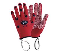 Rostaing Guanti da giardinaggio ANABEL per bambini - Coppia, mani piccole e delicate, Rosso