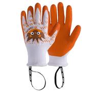 ROSTAING Guanti da Giardinaggio per Bambini Gaston - Coppia di Guanti da Giardinaggio e Bricolage - per Le Mani Piccole e Delicate e la Sicurezza dei Vostri Bambini, Arancione