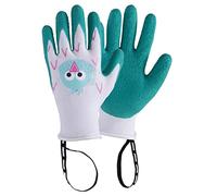 ROSTAING Guanti da Giardinaggio per Bambini MARGOT - Coppia di Guanti da Giardinaggio e Bricolage - Per le Mani Piccole e Delicate e la Sicurezza dei vostri Bambini, Verde