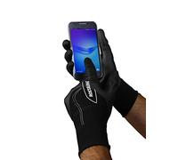 Rostaing MAXTOP-IT11 - Guanti sottili tattili per telefono, giardinaggio, bricolage, impermeabili, resistenti nitrili, taglia 11, colore: Nero