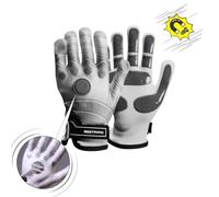 ROSTAING SUPERMAGNETIC - Guanti Supereroe per bambini, con magnete integrato, per fai da te, avventure, biciclette e attività ricreative, comode, colore: grigio armatura