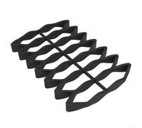 Rostatura in silicone per la salute consapevole per cucinare, semplificare la pulizia e migliorare il sapore (nero)