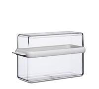 Rosti Mepal 106719030600 - Contenitore per biscotti, materiale SAN/termoplastico elastomero, colore bianco, 21,7 x 9 x 12,8 cm