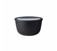 Mepal Contenitore Multi Bowl Cirqula Round 3000 ml – Plastica con coperchio ermetico Nordic Black