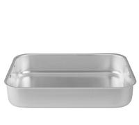 Rosticcera Family Cookware In Alluminio Leggero Cm 40x29 Agnelli