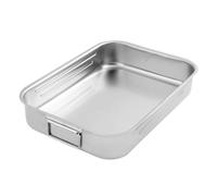 Rosticcera H&H inox 18/10 modello Hotellerie 30x22 cm.