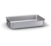 Ballarini lasagnera, teglia 30x22x7cm manici snodabili in alluminio puro