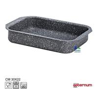 ROSTIERA LASAGNERA CM 30X22 AETERNUM MADAME PETRAVERA ANTIADERENTE ART.42162