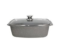 Rostiera Mythos 2 Manici con Coperchio cm.32x21