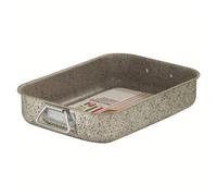 ROSTIERA TEGLIA LASAGNERA ANTIADERENTE ANTIGRAFFIO NO PFOA 25-30-35 CM CON MANIG