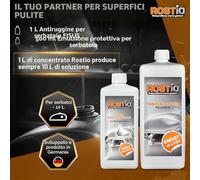 Rostio Antiruggine per Serbatoi Confezione da 1 litro, più Set di emulsione Protettiva e sigillante antiruggine per Serbatoi