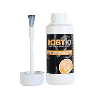 Rostio Convertitore di ruggine 100 ml - con pennello - Convertitore di ruggine & Primer - per auto, acciaio e ferro - nessun lavaggio - Verniciabile dopo 6 - 8 h - rendimento fino a 2 m²