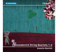 Rostislav Kozhevnikov; Barbara Streil; Justyna Sliwa; Teemu Myohanen; Asasello-Quartett - Dmitri Dmitriyevich Shostakovich: String Quartets Nos. 1-6