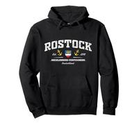 Rostock Germany/Germany Felpa con Cappuccio