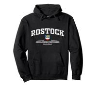 Rostock Germany/Germany Felpa con Cappuccio
