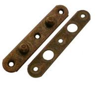 ROSTRO ANTISTRAPPO PER PORTE DI INGRESSO - IN ACCIAIO (Bronzato)