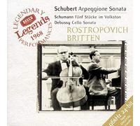 Rostropovich/Britten – Sonata per arpeggione – Debussy – Sonata per violoncello