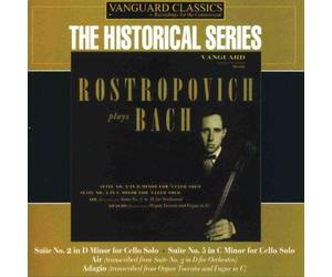 Rostropovich Mstisla - Rostropovich Plays Bach