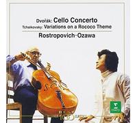 ROSTROPOVICH & OZAWA - DVORAK:CELLO CONCERTO,TCHAIKOVSKY:VARIATION ROCOCO THEME by ROSTROPOVICH & OZAWA (2000-06-21)