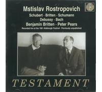 Rostropovich Recorded live at Aldeburgh Festival 1961