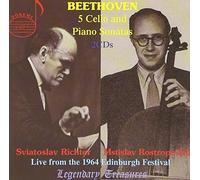 Rostropovich Richter Sonatas for Cello and Piano (Rostropovich) (CD) Album