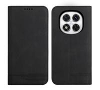 Rostsant Cover per Xiaomi Note 14 Pro 5G Custodia a Libro Note 14 Pro Plus 5G PU Pelle Portafoglio Cover Libro Redmi Note 14 Pro 5G Magnetica Supporto Cover Redmi Note 14 Pro+ 5G/Poco X7 5G Nero