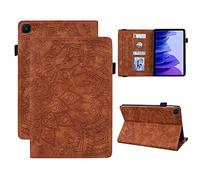 Rostsant Custodia Galaxy Tab A7 10.4 pollici 2020,Ultra Sottile Pelle Flip PU Custodia per Samsung Galaxy Tab A7 Cover Magnetico Stand Antiurto Cover Tablet Custodia(T500/T505/T507),Marrone