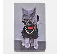 Rostsant Custodia iPad Mini 7.9 Pollici,Cover iPad Mini 5/4 / 3/2 / 1 Custodia a Libro Flip Case Portafoglio Funzione Dormire/Veglia Auto Cover per iPad Mini 1 2 3 4 5 - Bel Gatto