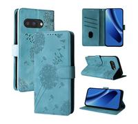 Rostsant Custodia per Cellulare per Google Pixel 10a 5G Dente di Leone in Pelle PU Custodia Flip Portafoglio Custodia Magnetica per Cellulare per Google Pixel 10a 5G Blu