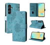 Rostsant Custodia per Cellulare per Samsung Galaxy S25 FE 5G Dente di Leone in Pelle PU Custodia Flip Portafoglio Custodia Magnetica per Cellulare per Samsung Galaxy S25 FE 5G Blu