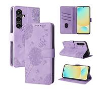 Rostsant Custodia per Cellulare per Samsung Galaxy S25 FE 5G Dente di Leone in Pelle PU Custodia Flip Portafoglio Custodia Magnetica per Cellulare per Samsung Galaxy S25 FE 5G Viola
