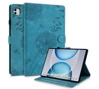 Rostsant Custodia per Honor MagicPad3 Pro 12.3/Honor MagicPad4 12.3 Pollici 2026, Cover Nuova in pelle PU ripiegabile da Custodia in pelle con stampa dente di leone Blu