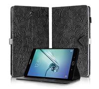 Rostsant Custodia Samsung Tab S2 9.7" 2015/2016 Cover in Pelle PU Portafoglio Magnetico con Portapenne Cover Tablet per Samsung Galaxy Tab S2 9.7 Pollici SM-T810/T813/T815/T819 - Nero