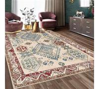 ROSURUG Tappeto Esterno Terrazzo rosso Idee Tappeto Soggiorno 60X90CM Gli accessori per interni antiscivolo e resistenti all'usura migliorano il gusto della casa