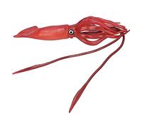 Rosvola Calamaro Realistico, Simpatico Modello di Animale Marino per Divertimento Educativo, Decorazione da Collezione per la Cameretta dei Bambini, PVC di Alta Qualità, 1 Unità (867 calamari grandi)