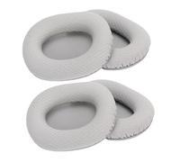 Rosvola Cuscinetti Auricolari per Cuffie Isolamento Acustico in Morbida Schiuma di Ricambio per Cuffie Barracuda X Chroma 4 Paia (GRAY)