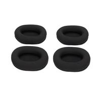 Rosvola Cuscinetti Auricolari per Cuffie Isolamento Acustico in Morbida Schiuma di Ricambio per Cuffie Barracuda X Chroma 4 Paia (BLACK)