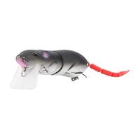 Rosvola Esca Sagomata a Topo con Ancora Tripla per Pesca | Durable ABS material, for freshwater and saltwater, ensures high penetration, comes in 2 styles