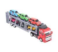 Rosvola Giocattolo per Camion Bisarca da Trasporto con Design Staccabile per Giochi Interattivi per Bambini e Sviluppo Dell'immaginazione, Materiale in Lega, 1 unità (rosso)
