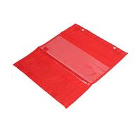 Rosvola Grafico Tascabile Magnetico Trasparente per Studenti 5 Righe per Insegnare il Programma Trasparente Tascabile per attività in Classe 16,5 X 13,8 X 0,4 Pollici (rosso)