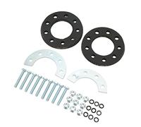 Rosvola Kit di Montaggio Pignone a 9 Fori, Piastra di Supporto in Lega di Alluminio Resistente, Set di Installazione Motore per Bicicletta Elettrica 31 Pezzi